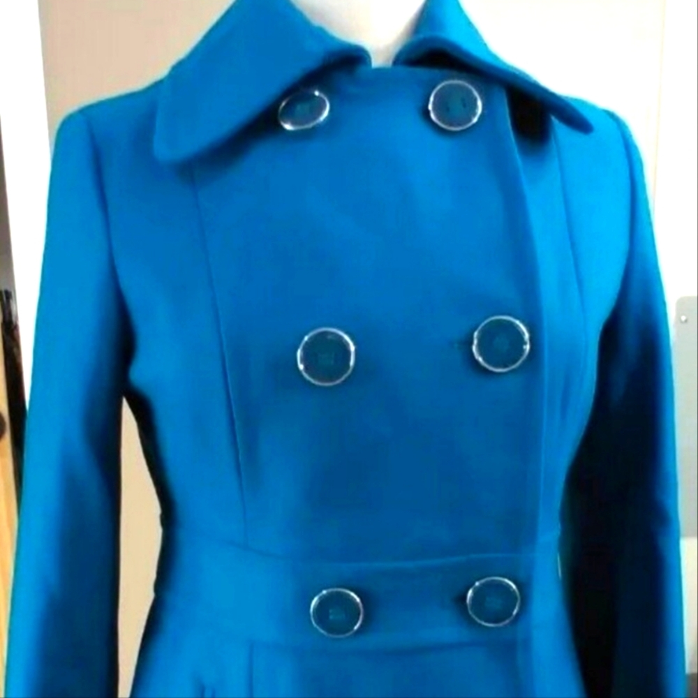 Kenneth Cole Coat Reaction size M Blue - Picture 1 of 4